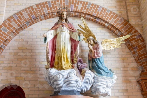 Jesús y angel,Parroquia Jesús,María y José,Quimbaya,Quindío / Jesys and angel,Parish Jesus,Mary and Josep,Quimbaya,Quindío