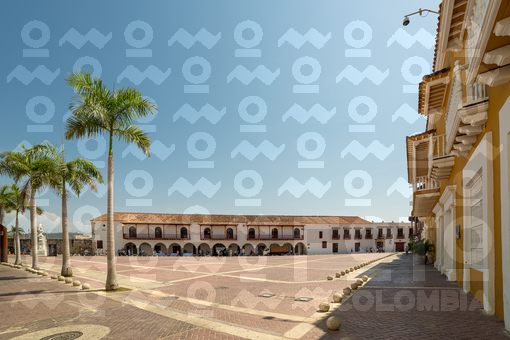 Plaza de la Aduana,Cartagena,Bolivar / Customs Square,Cartagena,Bolivar