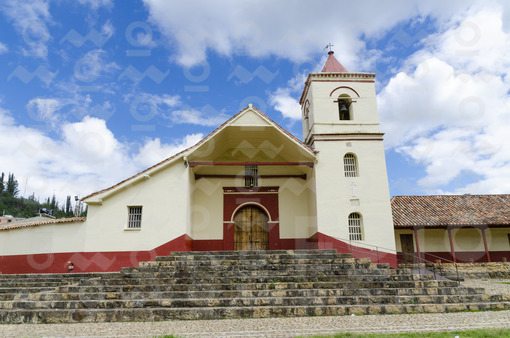 Templo Doctrinero San Juan Bautista,Sutatausa,Cundinamarca / San Juan Bautista Doctrine Temple,Sutatausa,Cundinamarca